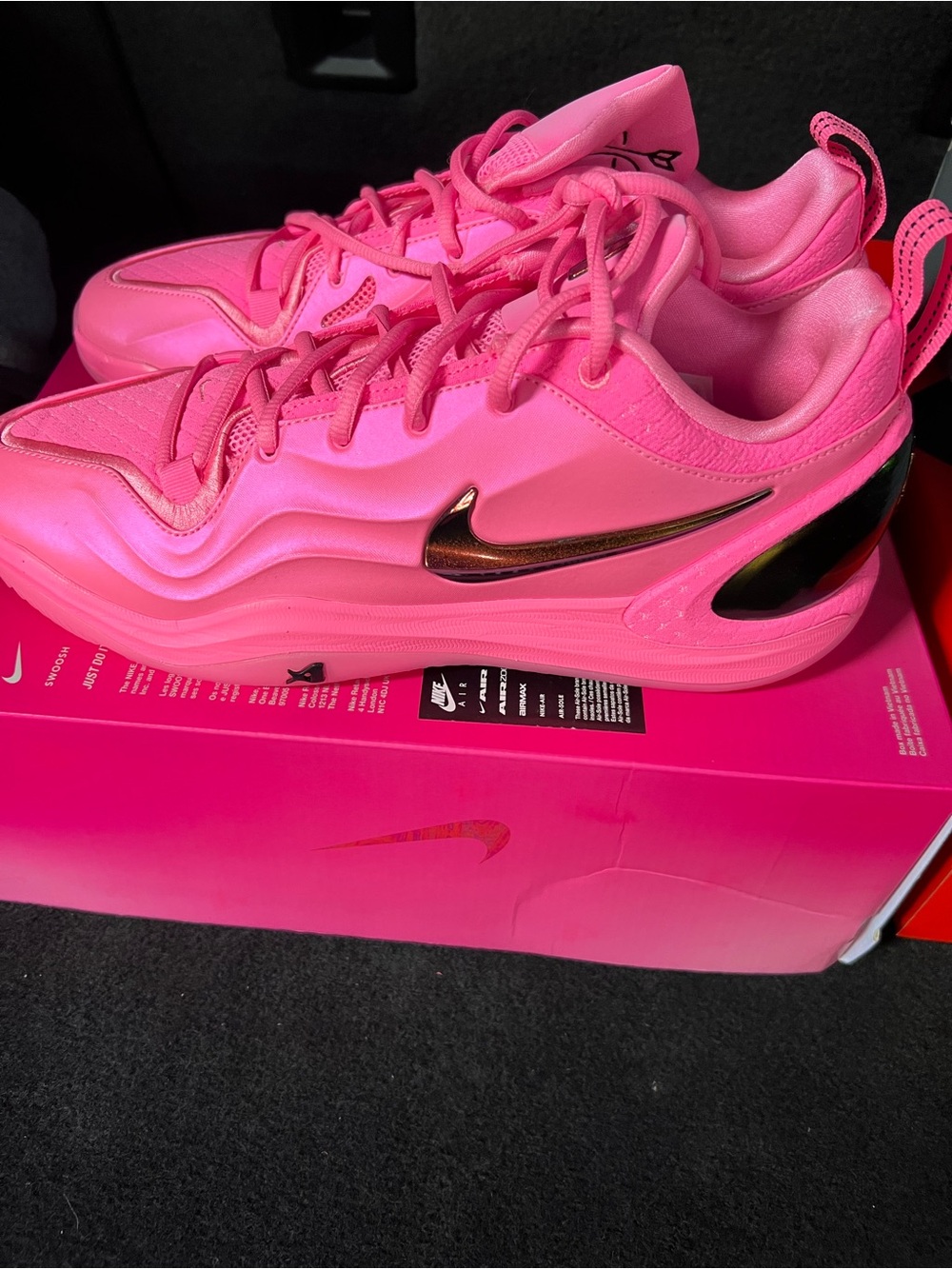 Nike A’Two Pink Beam Black IH1135-600 Size 12W /10.5M NIB NO LID!